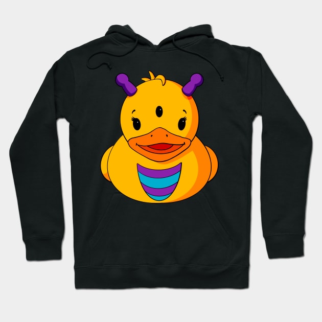 Monster Rubber Duck Hoodie by Alisha Ober Designs